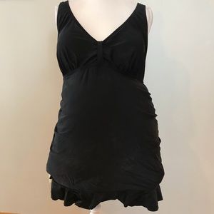 Motherhood Maternity XL Black swimsuit